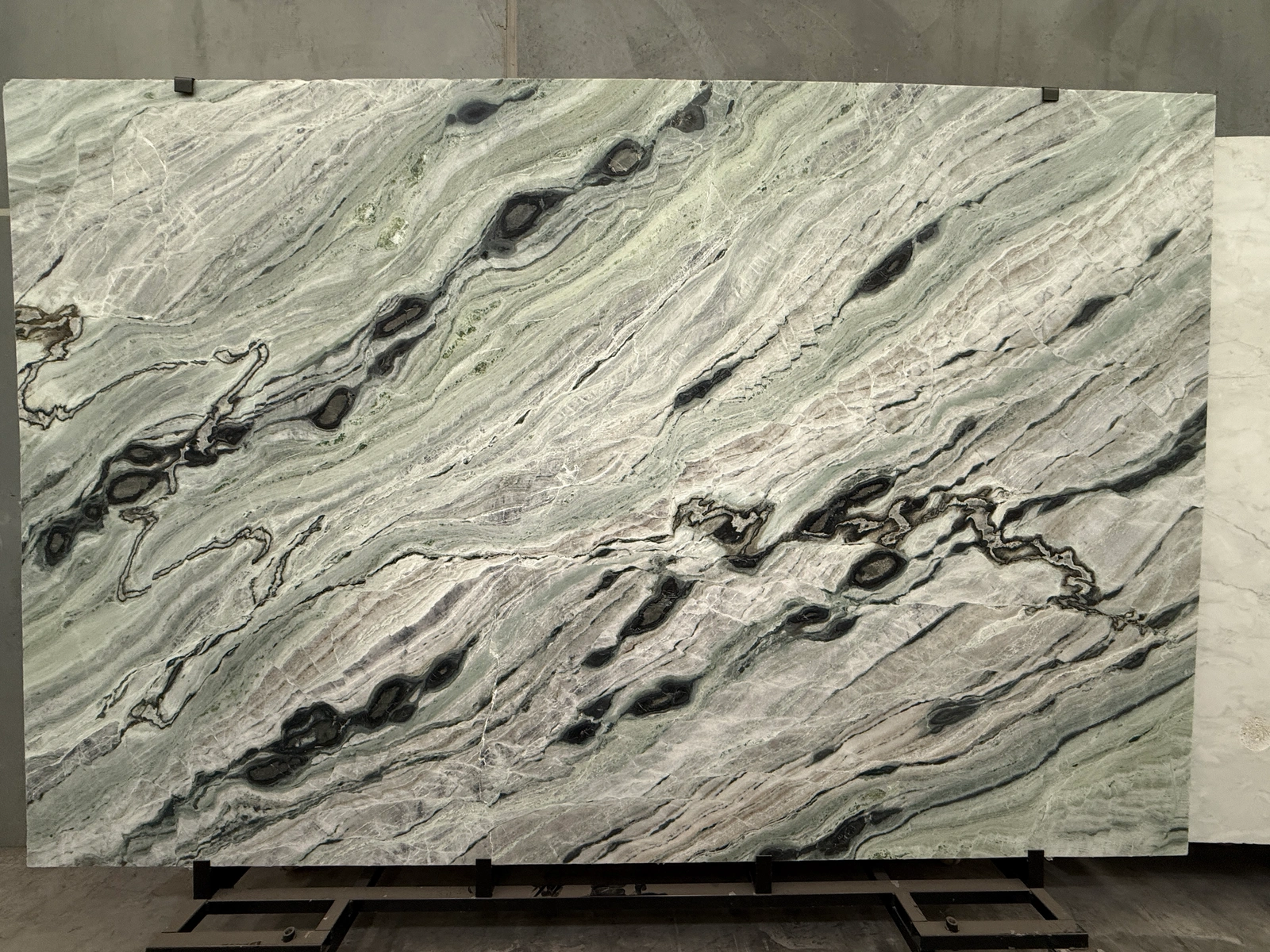 Verde Calacatta full slab